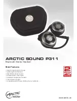 Arctic Sound P311 Datasheet preview