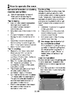 Preview for 23 page of Arctic AG 66 DTTLW Operating Instructions Manual