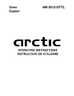 Preview for 1 page of Arctic AM 5512 DTTL Operating Instructions Manual