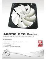 Arctic ARCTIC F TC Datasheet предпросмотр