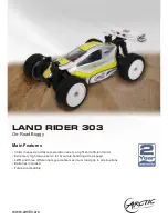 Предварительный просмотр 1 страницы Arctic LAND RIDER 303 Technical Data