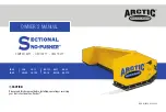 Arctic Sectional Sno-Pusher CD-6.5 Owner'S Manual preview