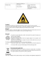 Предварительный просмотр 8 страницы Arctica HEF546 Installation, Operation & Maintenance Manual