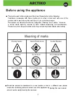 Preview for 4 page of Arctiko CRYO 170-0 Operating Instructions Manual