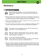 Preview for 16 page of Arctiko CRYO 170-0 Operating Instructions Manual