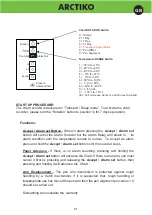 Предварительный просмотр 22 страницы Arctiko CRYO 170 Operating Instructions Manual