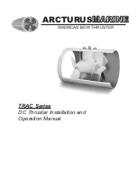 ARCTURUS MARINE TRAC Series Installation And Operation Manual preview