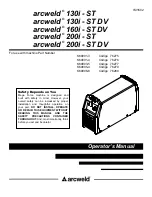 Предварительный просмотр 1 страницы arcweld 130i-ST Operator'S Manual