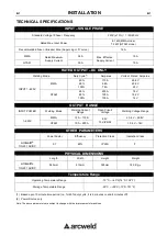 Preview for 8 page of arcweld K69021-7 Operator'S Manual