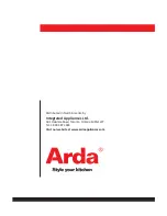 Preview for 15 page of Arda HM-20100630 Owner'S Manual