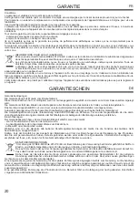 Preview for 20 page of ARDES 1B01 Instructions For Use Manual