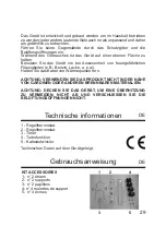 Предварительный просмотр 29 страницы ARDES 4R09BTT Instructions For Use Manual