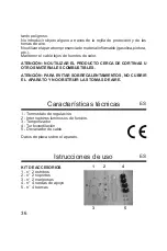 Предварительный просмотр 36 страницы ARDES 4R09BTT Instructions For Use Manual