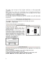 Preview for 6 page of ARDES 5E26 Instructions For Use Manual