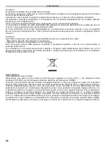 Preview for 26 page of ARDES AR1D30 Instructions For Use Manual