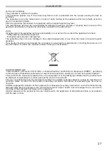 Preview for 27 page of ARDES AR1D30 Instructions For Use Manual