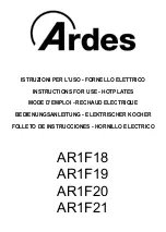 ARDES AR1F18 Instructions For Use Manual preview