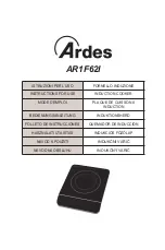 ARDES AR1F62I Instructions For Use Manual preview