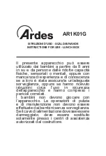ARDES AR1K01G Instructions For Use Manual preview