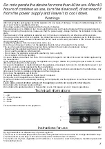 Предварительный просмотр 7 страницы ARDES AR1K15 Instructions For Use Manual