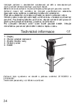 Предварительный просмотр 34 страницы ARDES AR1K20 SOUS VIDE Instructions For Use Manual