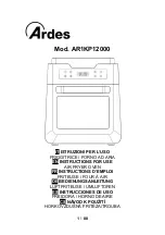 Предварительный просмотр 1 страницы ARDES AR1KP12000 Instructions For Use Manual