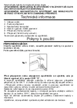 Предварительный просмотр 45 страницы ARDES AR354 Instructions For Use Manual