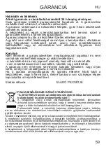 Предварительный просмотр 59 страницы ARDES AR354 Instructions For Use Manual