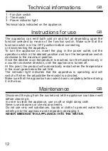 Preview for 12 page of ARDES AR451E Instructions For Use Manual