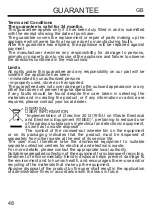 Preview for 48 page of ARDES AR451E Instructions For Use Manual