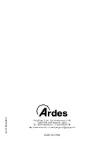 Preview for 55 page of ARDES AR451E Instructions For Use Manual