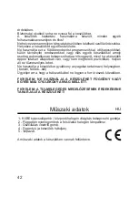 Предварительный просмотр 42 страницы ARDES AR454B Instructions For Use Manual