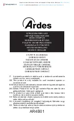 ARDES AR4B01 Instructions For Use Manual предпросмотр