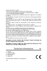 Предварительный просмотр 12 страницы ARDES AR4C04 Instructions For Use Manual