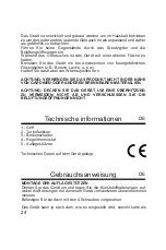 Предварительный просмотр 24 страницы ARDES AR4C04 Instructions For Use Manual