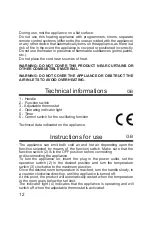 Предварительный просмотр 12 страницы ARDES AR4F06T Instructions For Use Manual