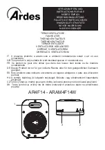 Предварительный просмотр 1 страницы ARDES AR4F14 Instructions For Use Manual