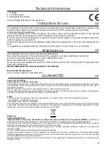 Предварительный просмотр 9 страницы ARDES AR4F14 Instructions For Use Manual