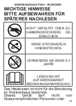 Preview for 19 page of ARDES AR4H01 Instructions For Use Manual