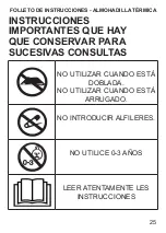 Preview for 25 page of ARDES AR4H01 Instructions For Use Manual