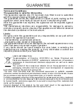 Preview for 39 page of ARDES AR4H01 Instructions For Use Manual