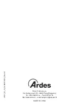 Preview for 44 page of ARDES AR4H01 Instructions For Use Manual