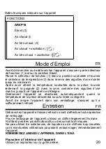 Preview for 20 page of ARDES AR4P18 Instructions For Use Manual