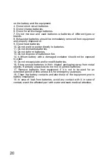 Preview for 20 page of ARDES AR4P19 Instructions For Use Manual