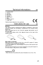 Preview for 21 page of ARDES AR4P19 Instructions For Use Manual