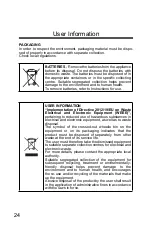 Preview for 24 page of ARDES AR4P19 Instructions For Use Manual