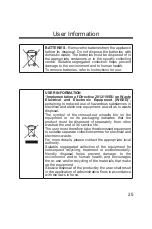 Preview for 25 page of ARDES AR4P20 Instructions For Use Manual