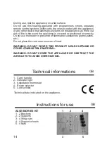 Preview for 7 page of ARDES AR4R07S Instructions For Use Manual