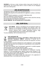 Preview for 21 page of ARDES AR4W04P Instructions For Use Manual