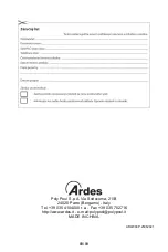 Preview for 89 page of ARDES AR4W04P Instructions For Use Manual